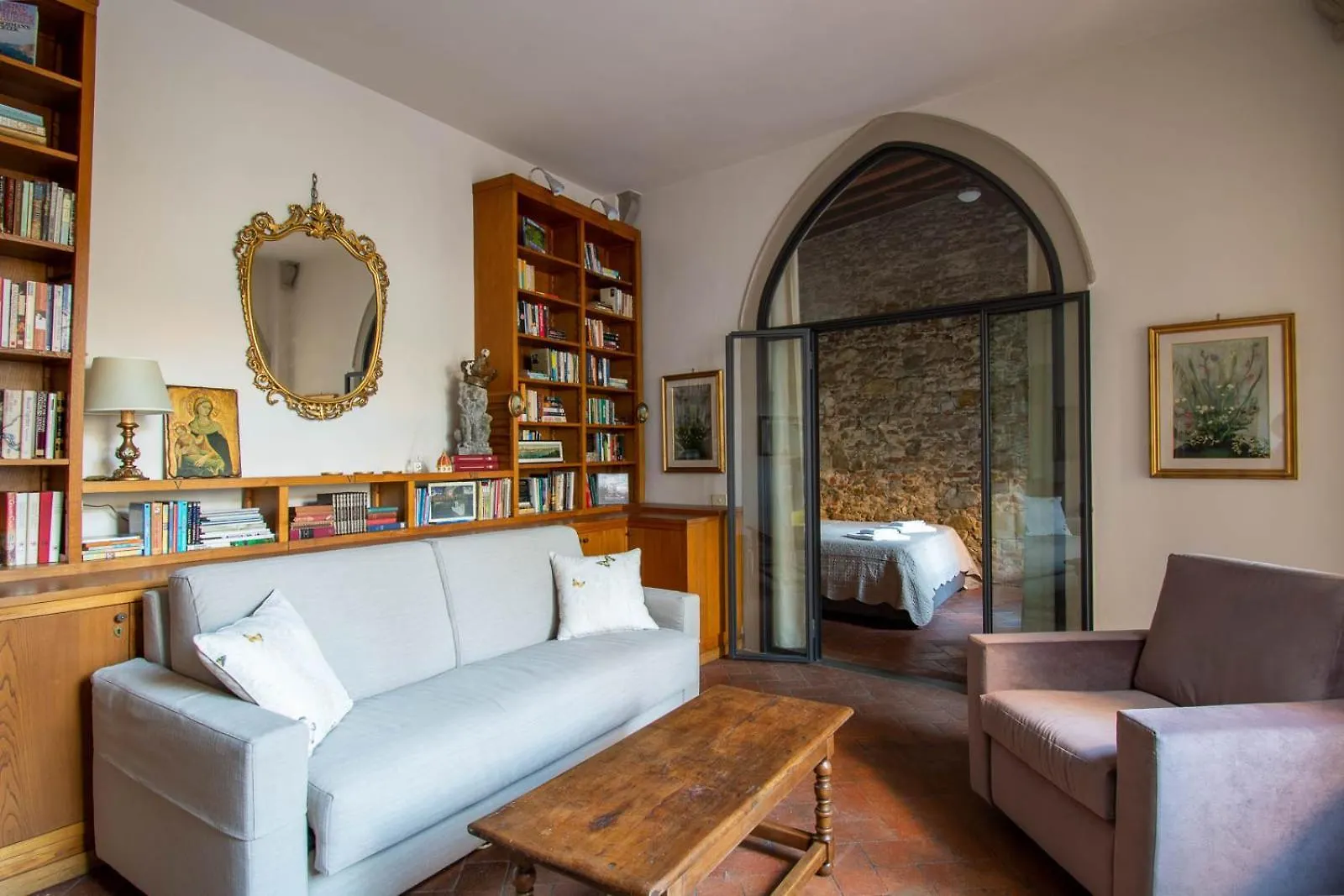 Unique Apartment With Private Terrace And Gothic Details Florence 0*,  Italy